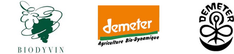 Logo Biodyvin Demeter Biodynamie