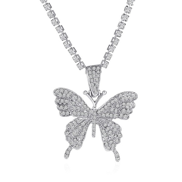 Bulk Jewelry Wholesale gold alloy Butterfly Necklace JDC-NE-A302 Wholesale factory from China YIWU China