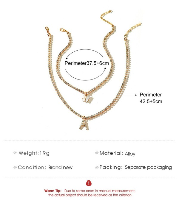 Bulk Jewelry Wholesale gold alloy diamond butterfly letter necklace JDC-NE-A309 Wholesale factory from China YIWU China