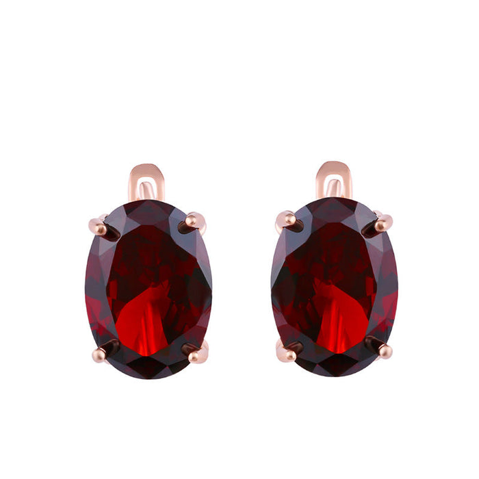 Wholesale gradient Zircon Earrings JDC-ES-AS053 Earrings 翱?N red Wholesale Jewelry JoyasDeChina Joyas De China
