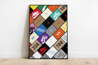 Wall Drip UK: Buy Unique Hypebeast Wall Art & Sneaker Art Online