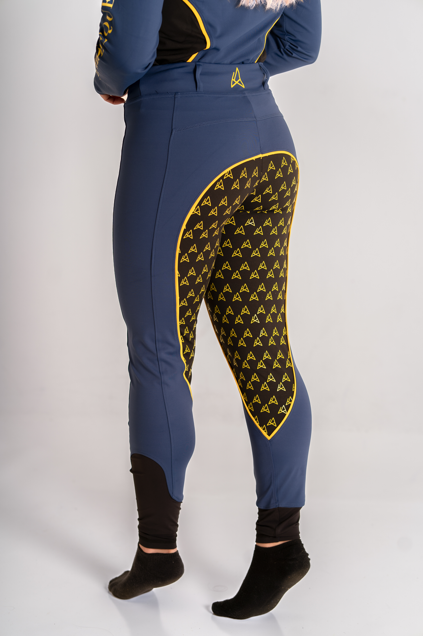 Navy/Gold Leggings