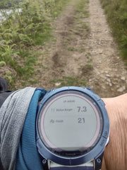 Montane Spine with a Garmin Fenix 7x Watch 