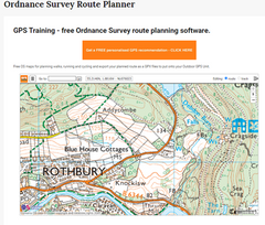 Ordnance Survey Route Planner