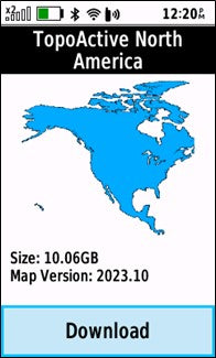 Garmin GPSMap67 Maps