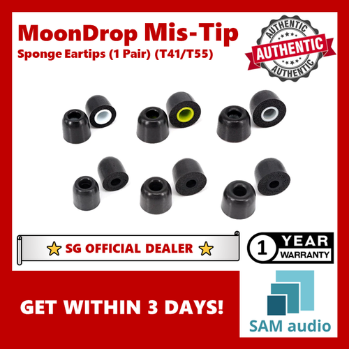 Moondrop Spring Tips Soft Silicone Eartips, S