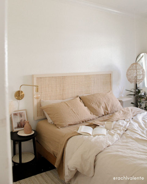 Linen Duvet Covers Desert Bedroom
