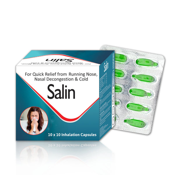 West Coast Salin for Quick Relief from Running Nose, Nasal Decongestion & Cold – 100 Inhalation Capsules - HealthVit.africa