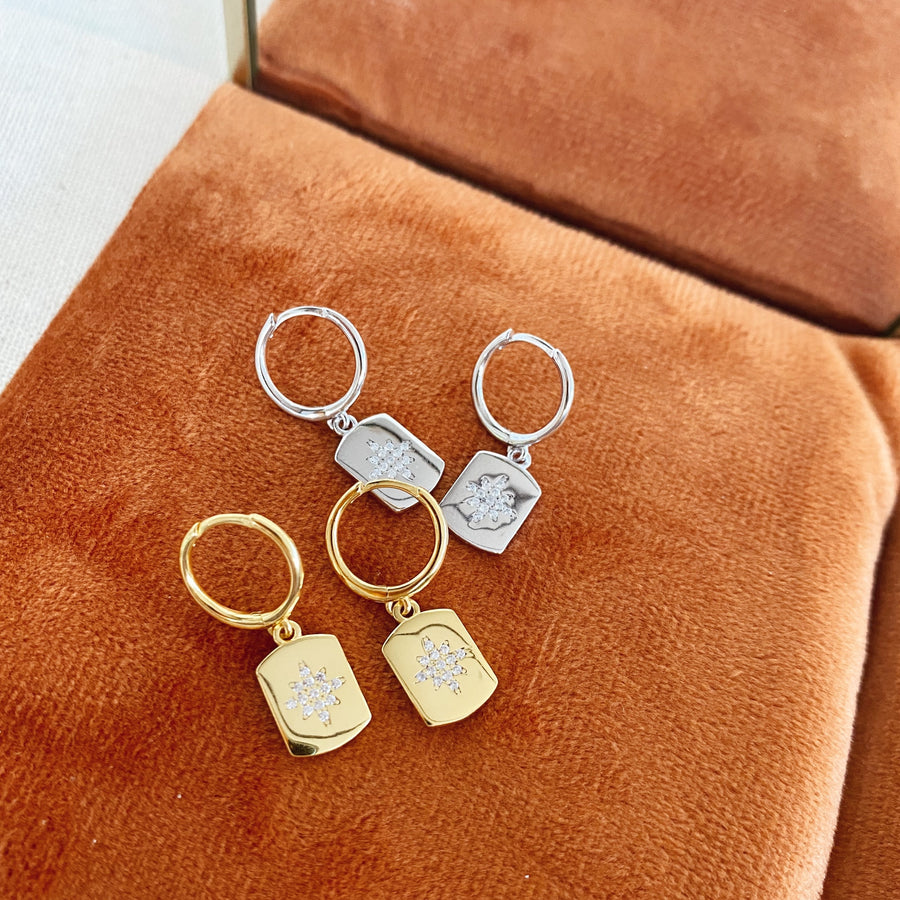 Astra Earrings in Gold