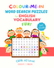 Colour-Me-In Word Search Puzzles for English Vocabulary Fun! A2 Level
