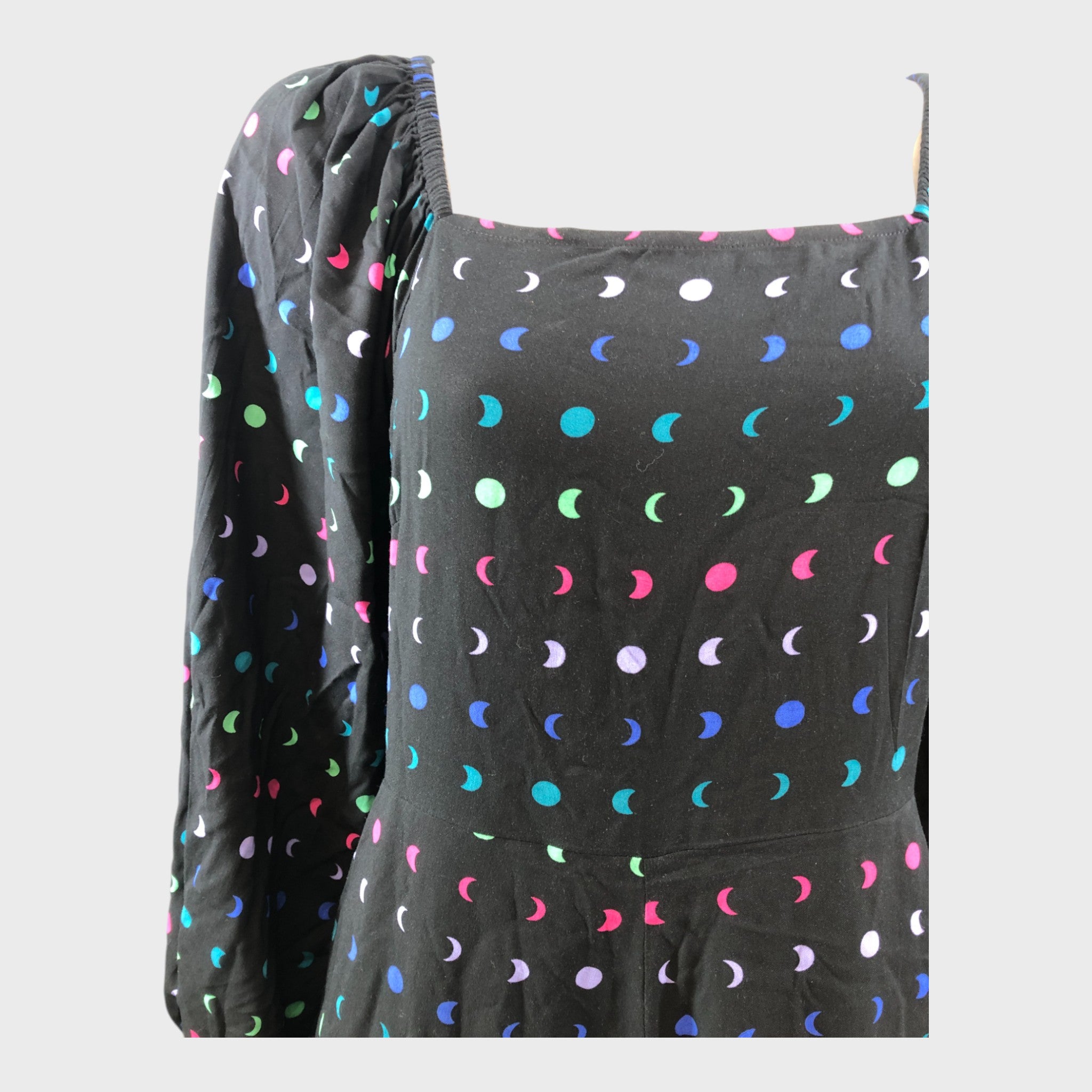 Branded Moon Patterned Jumpsuit - Size 12
