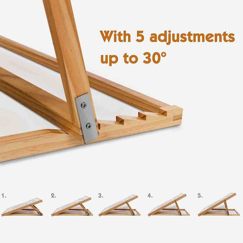 Adjustable Puzzle Table Puzzle Easel Portable Board for Up to 1000