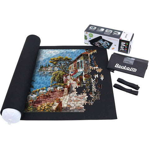 Becko Puzzle Roll Up Mat -Up to 1,500 Pieces