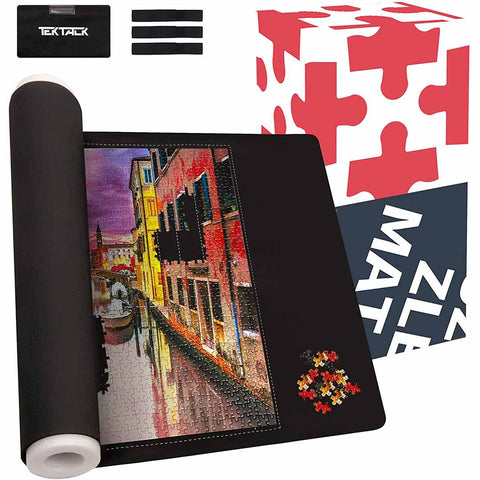 Tektalk Cross Printed Neoprene Puzzle Mat- Up to 1,500 Pieces