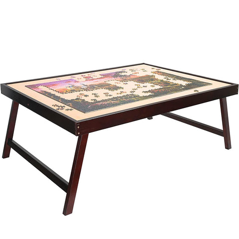 Buy Puzzle Expert: foldable wooden tilt-up puzzle table