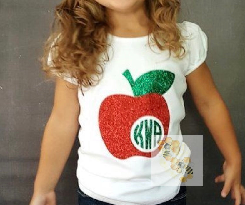 apple monogram shirt