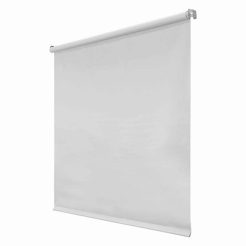 Lumi Room Darkening Cordless Vinyl Roller Shade, White, 45 inch x72 inch, Size: 45 x 72