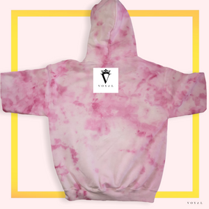 Personalised tie dye hoodie