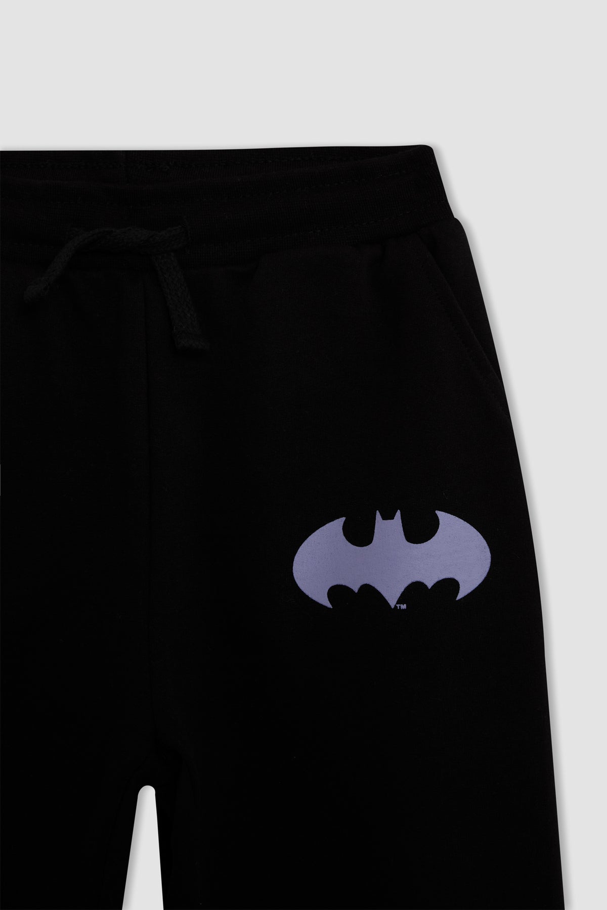 Kids - Batman Licenced Regular Fit Slogan Print Joggers - Black | DeFacto EU