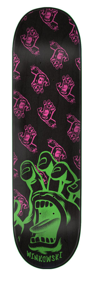 Winkowski MultiHand  santa cruz skateboard deck