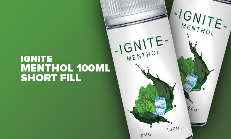 Ignite Menthol 100ml Shortfill E-Liquid