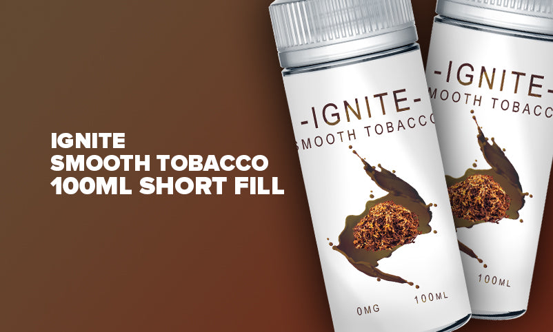 Ignite Smooth Tobacco 100ml Shortfill E-Liquid