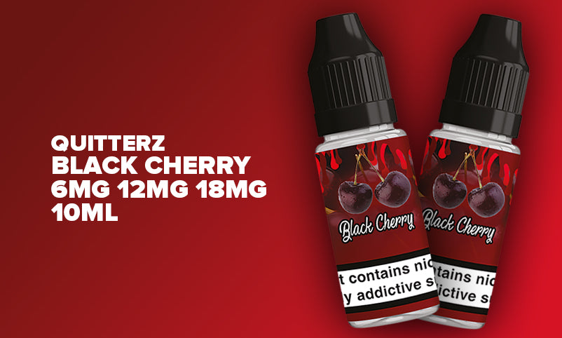 QuitterZ Black Cherry 10ml E-Liquid