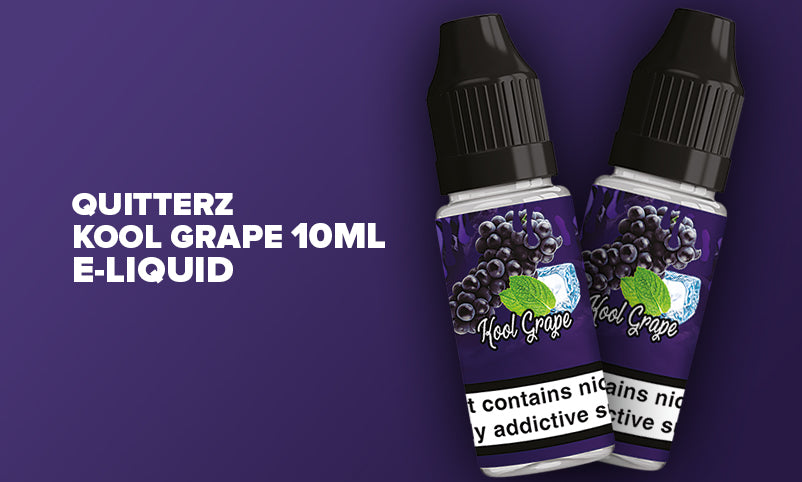 QuitterZ Kool Grape 10ml E-Liquid