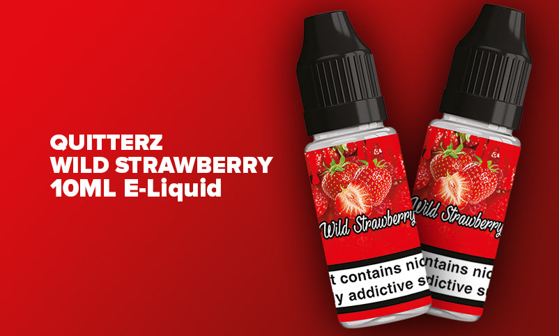QuitterZ Wild Strawberry 10ml E-Liquid