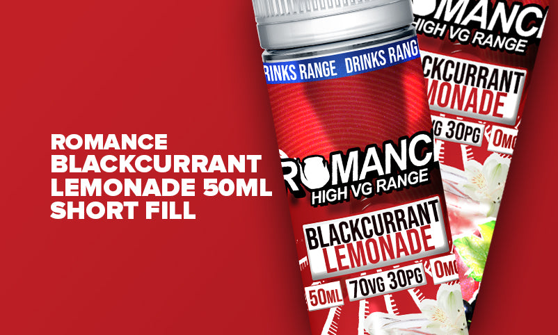 Romance Blackcurrant Lemonade 50ml Shortfill