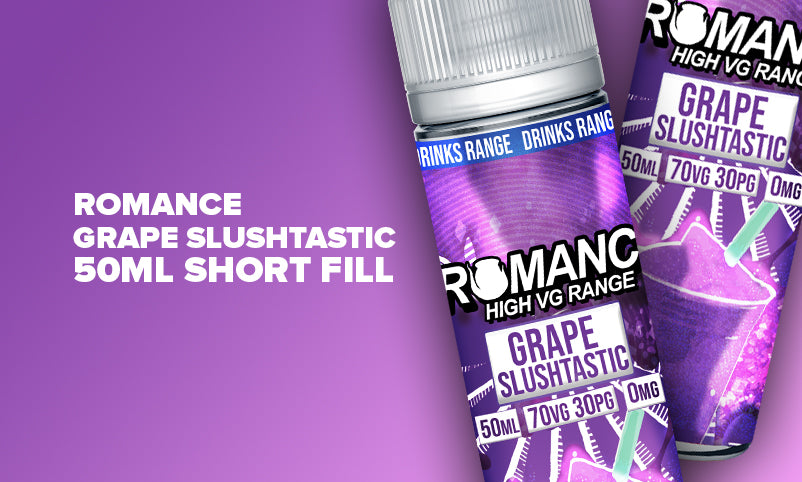 Romance Grape Slushtastic 50ml Shortfill E-Liquid