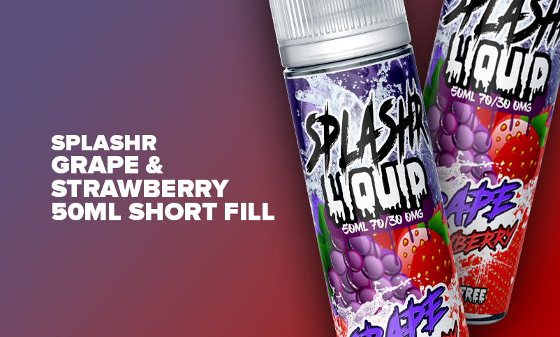 Splashr Grape & Strawberry 50ml Shortfill E-Liquid