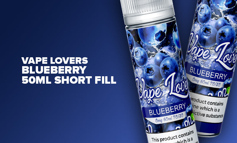 Vape Lovers Blueberry 50ml Shortfill E-Liquid