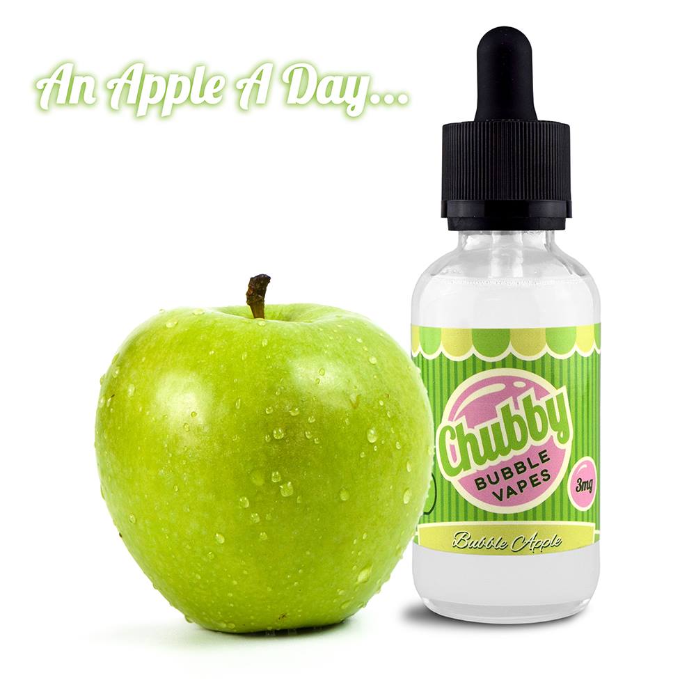 Chubby Bubble Vapes Apple 50ml Shortfill e-liquid