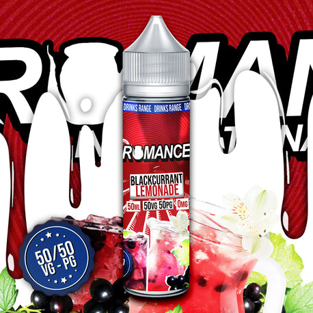 Romance Blackcurrant Lemonade 50ml 50/50 Shortfill e-liquid