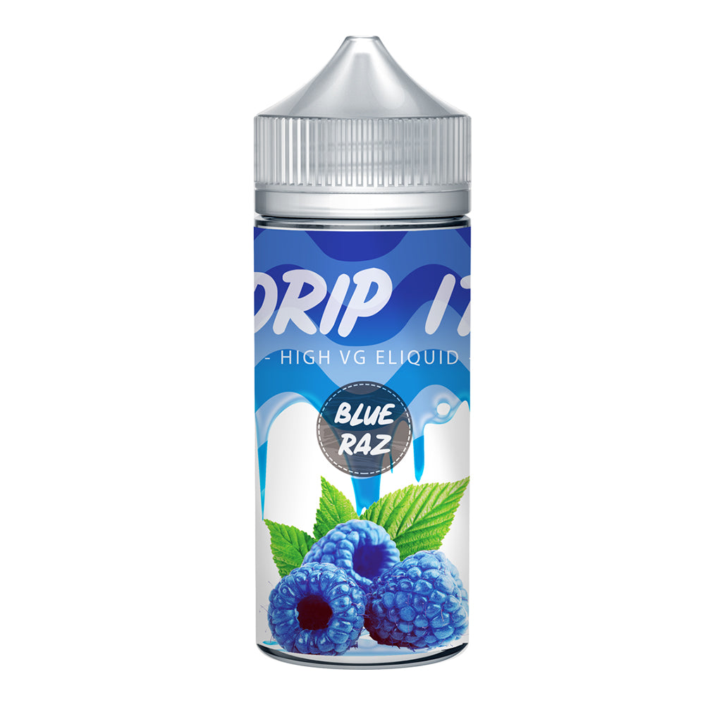 Drip it Blue Razz 100ml Shortfill e-Liquid 70/30 Vg/Pg