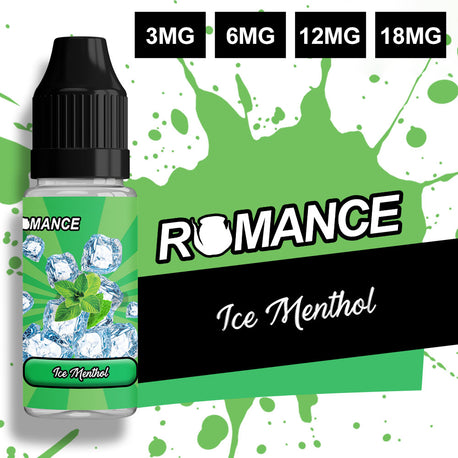 Romantikk is Menthol 10ml e-væske 50/50 Vg/Pg