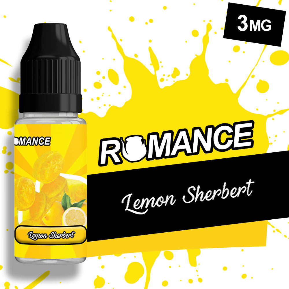 Romance Lemon Sherbet 10ml e-væske 50/50 Vg/Pg