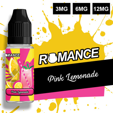Romance Pink Lemonade 10ml e-væske 50/50 Vg/Pg