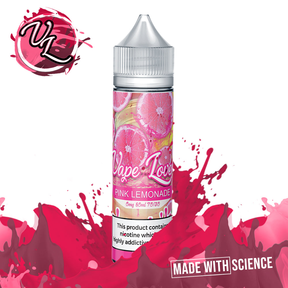  Vape Lovers Pink Lemonade 50ml Shortfill e-liquid 70/30 Vg/Pg