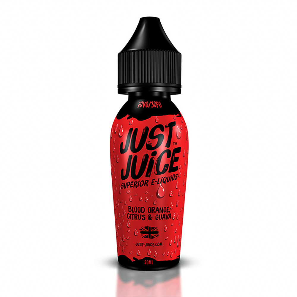 Blood Orange, Citrus & Guava 50ml Shortfill E-Liquid fra Just Juice