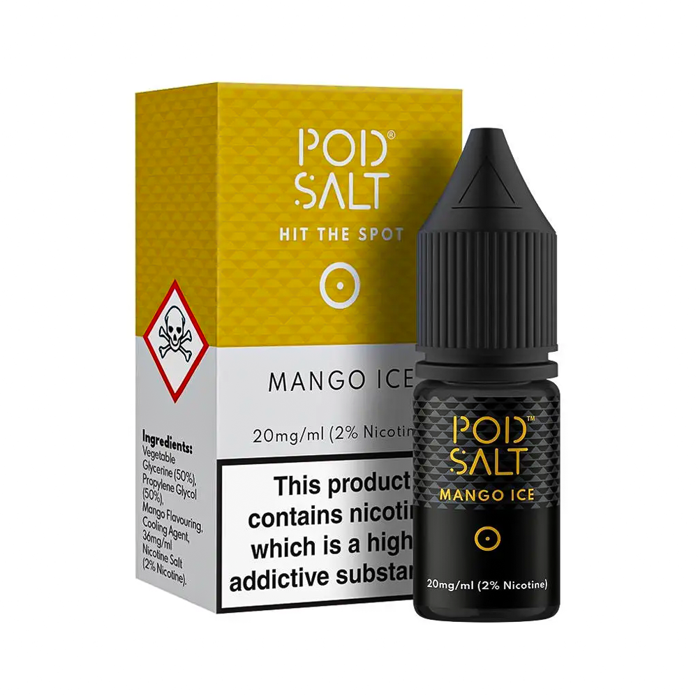 Pod Salt Mango Ice Nic Salt E-Liquid 10ml