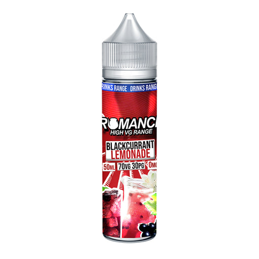 Romance Blackcurrant Lemonade 50ml Shortfill e-liquid 70/30 Vg/Pg