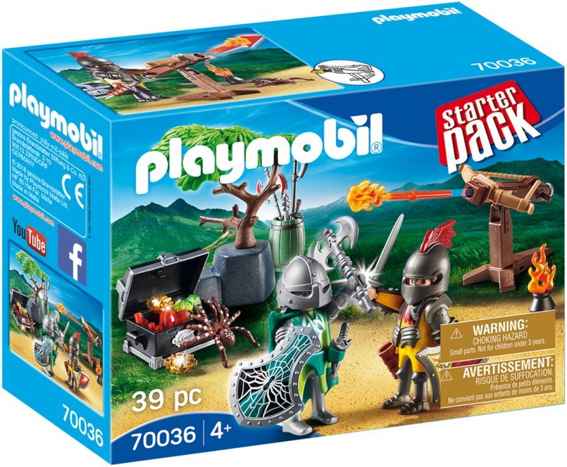 P700 - PLAYMOBIL Knight's Treasure Battle and Figure Pack Playset