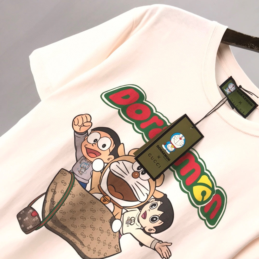 gucci x doraemon shirt