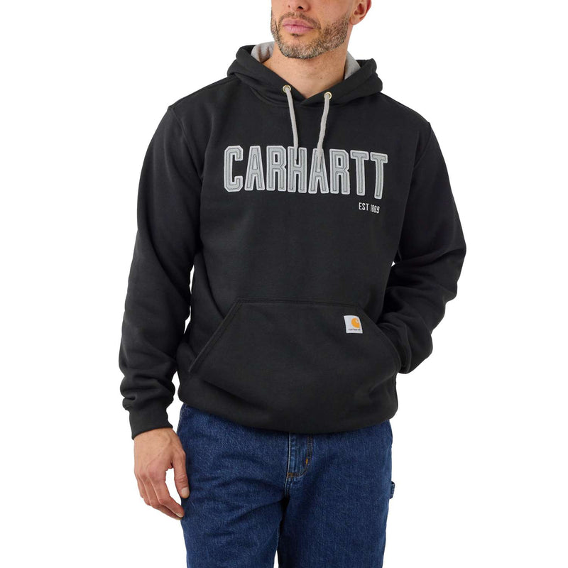 Carhartt Felt logo graphic sweatshirt - Black 105494 - Livestock Show ...