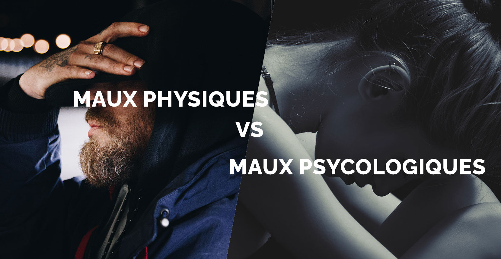 Differences entre maux physiques et maux psychologies dans notre recherche de relaxation et de bien-être