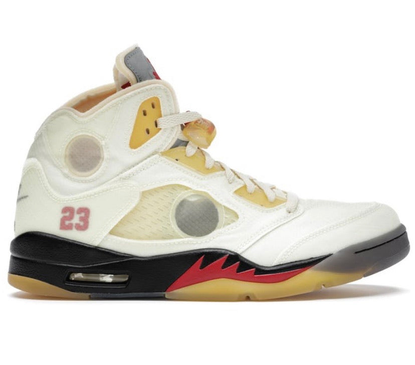 jordan 5 off white got em