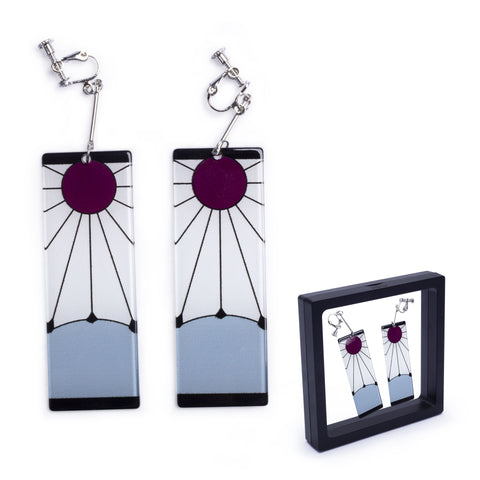 Tanjiro Acrylic Earrings