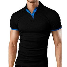 Load image into Gallery viewer, Covrlge Urban Summer Short Sleeve Polo TShirt Top  Shirt For Men Males - Sparkling Evy
